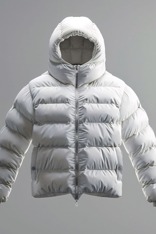 White Pufffer Jacket