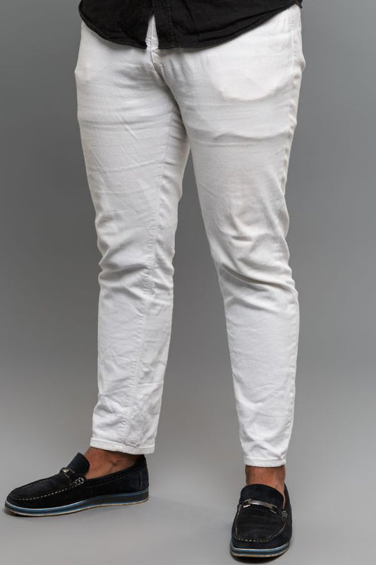 White Male Pants
