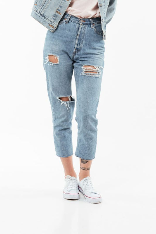 Blue Mom Jeans
